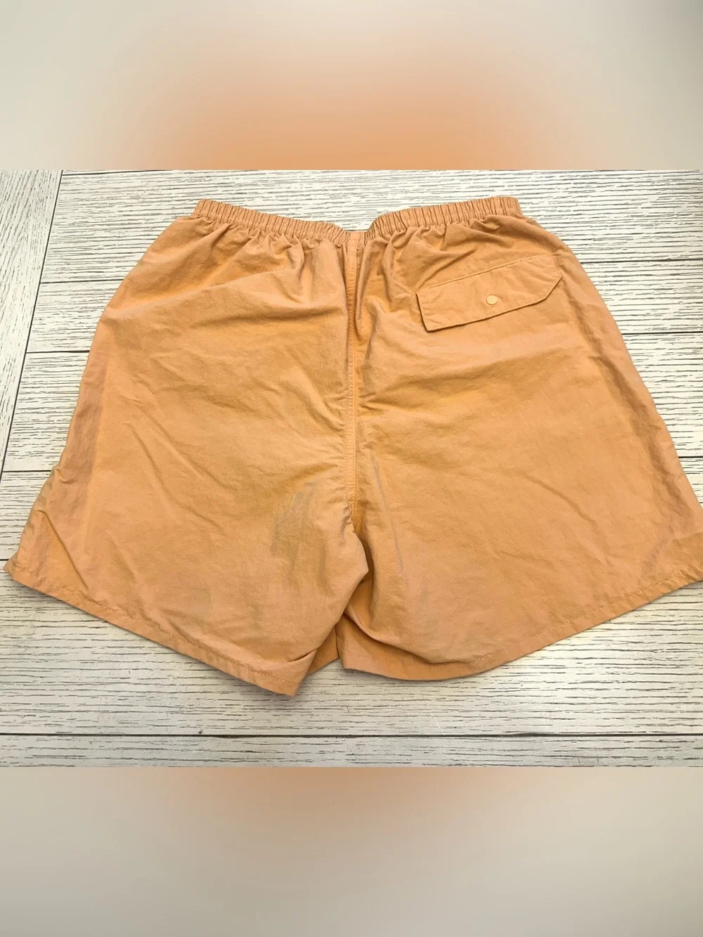 Men’s Patagonia Multifunction Baggies Shorts 5” Orange Size Small